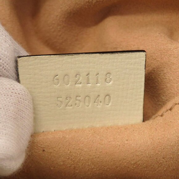 GUCCI White Leather Horsebit Tote Bag - Picture 7 of 11